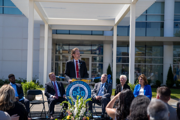 Dr. Peter Bell, Vice Provost and Dean of Medical Education for BHSU College of Osteopathic Medicine