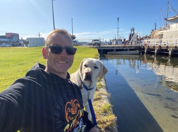 Luke, Assistance Dogs Australia client