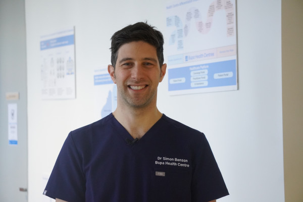 Dr Simon Benson, Bupa Clinical Director