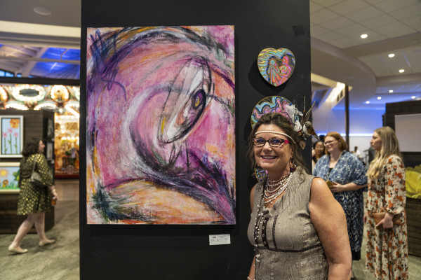 Miranda Griffin, a mixed-media artist based in Memphis, Tennessee