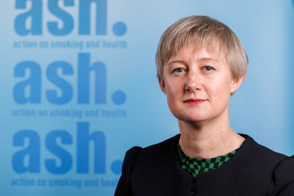 Hazel Cheeseman, Action on Smoking and Health, Chief Executive