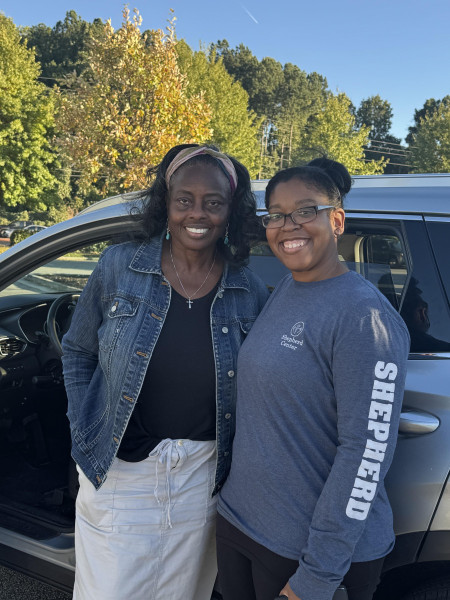 Gloria Bone and Lakisha Gray