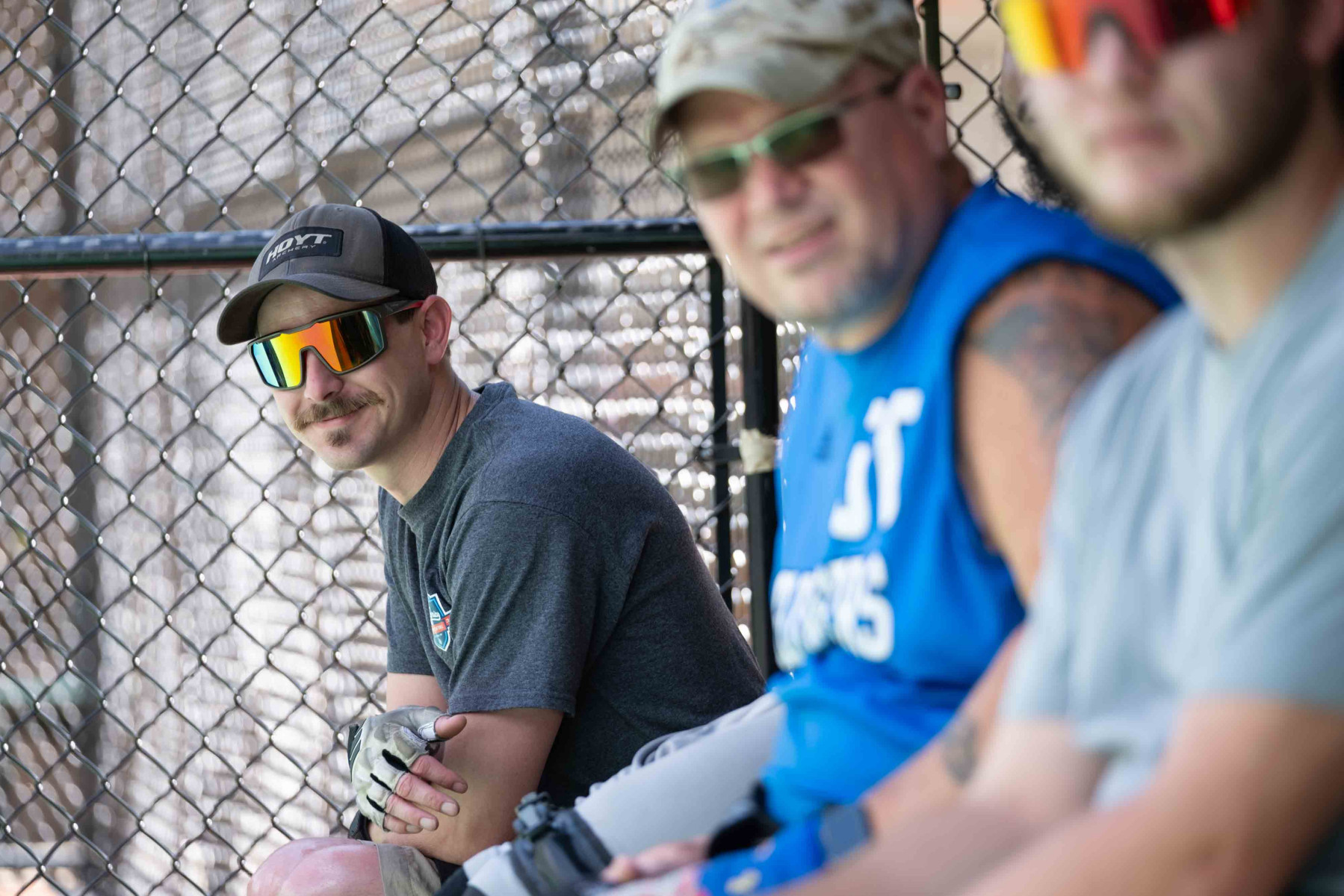 Ryder Crosby in Dugout