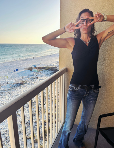 Christy at Beach