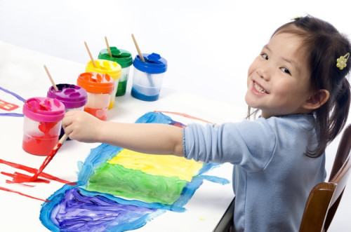 Girl Painting