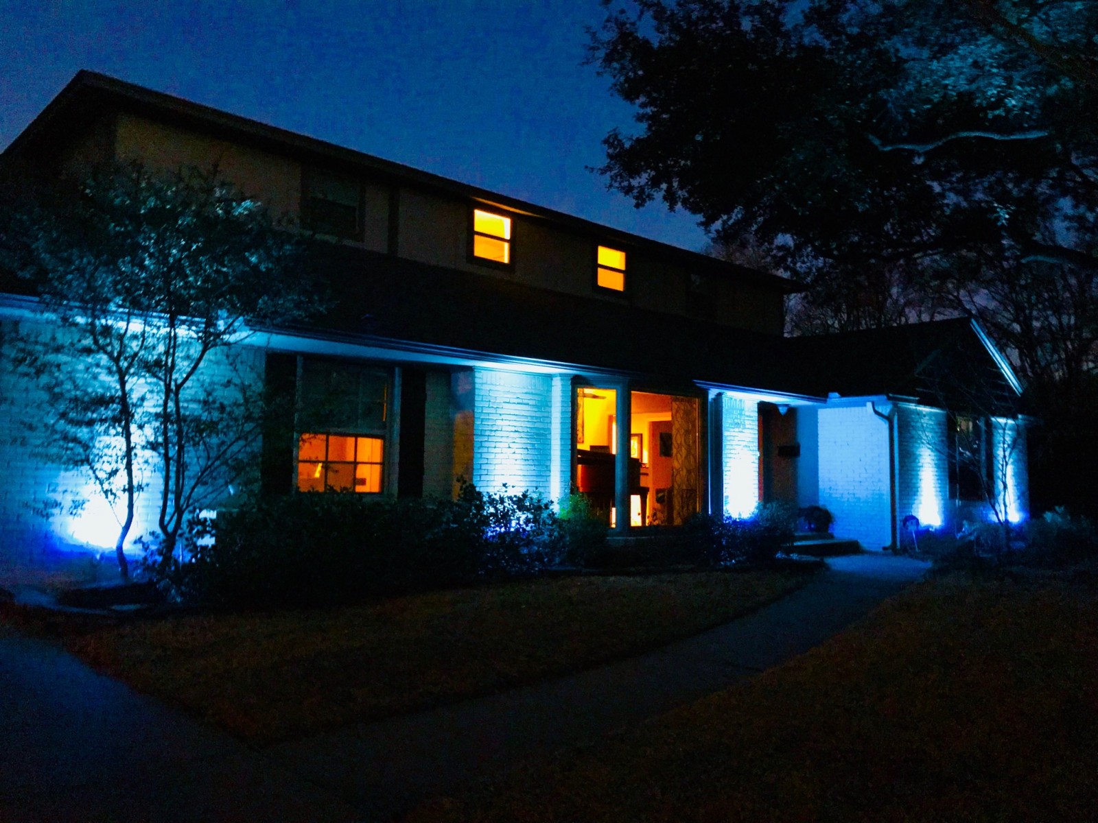 The Reasons Behind the Blue Lights Shining for Cook Children's