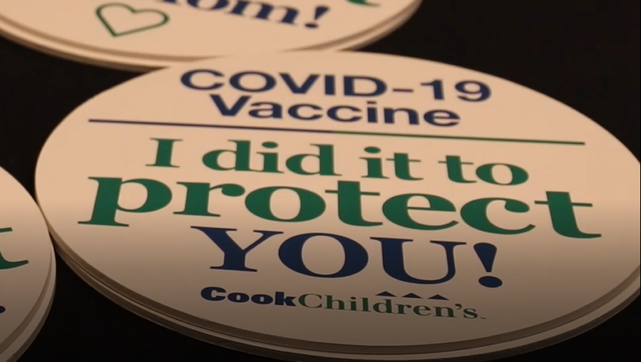 Video Cook Children's Employees Receive Second COVID19 Vaccine