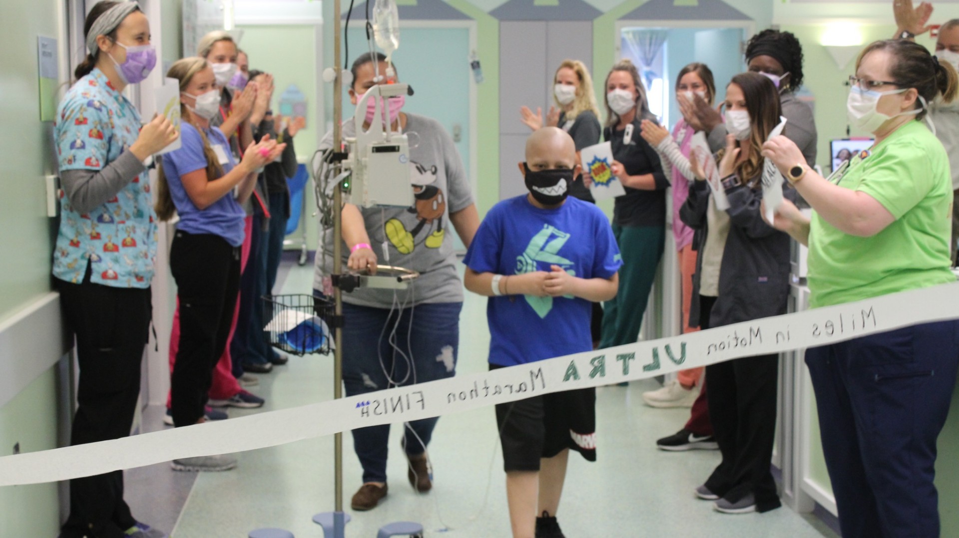 Young Cancer Patient Walks ULTRA Marathon Throughout Course of Treatment