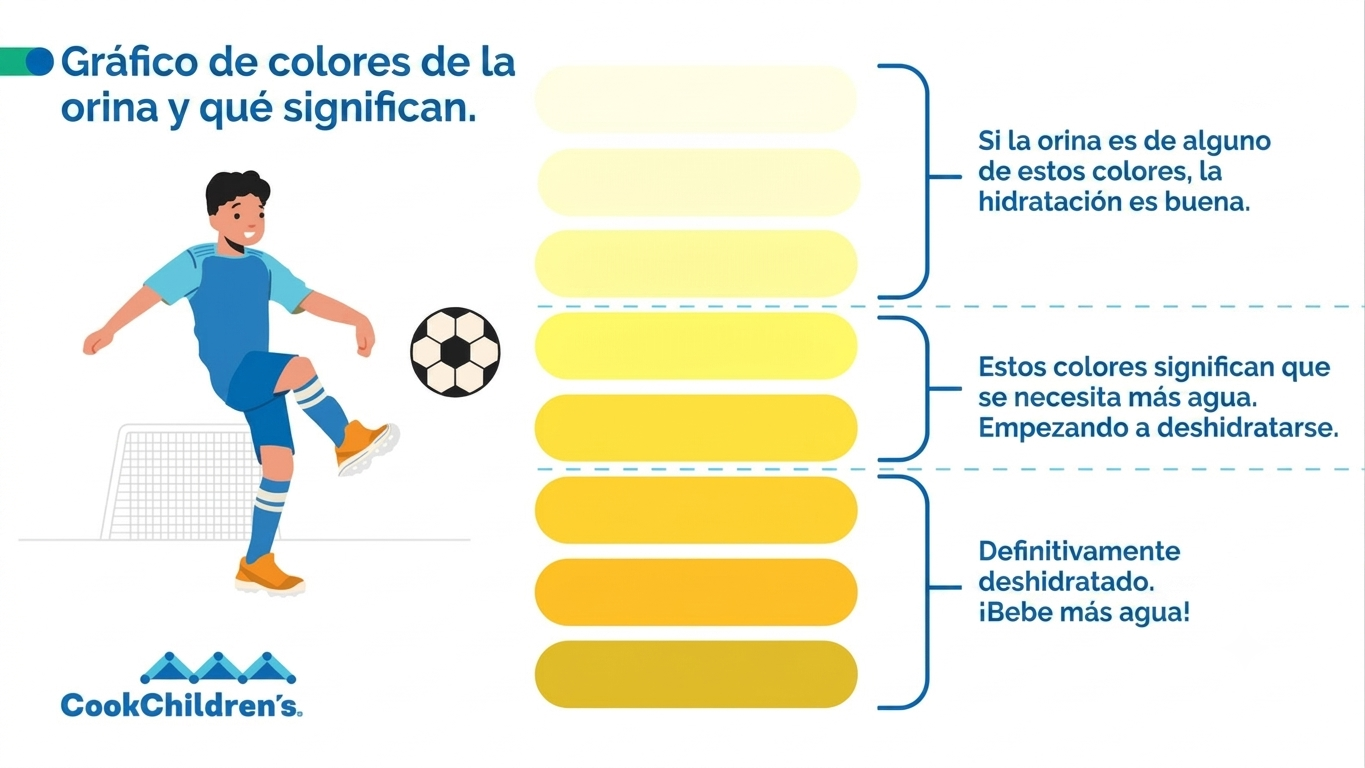 world cup chart del color de la orina