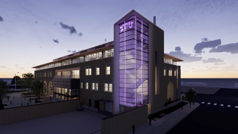 Purple Staircase