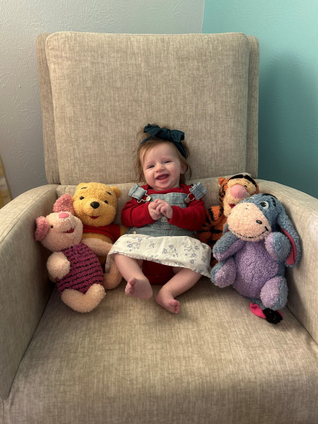 Elizabeth at 3 months old