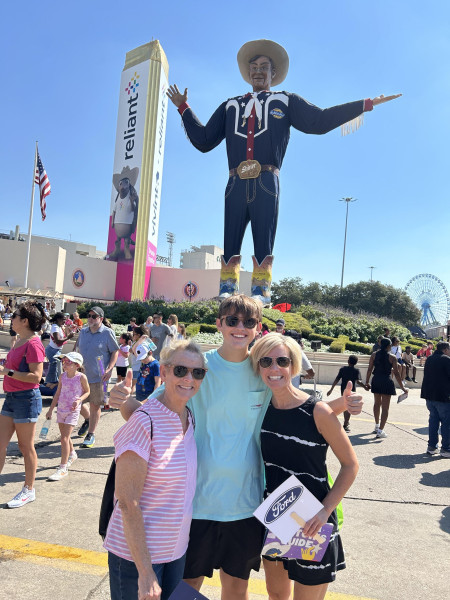 Blain Tewell and family