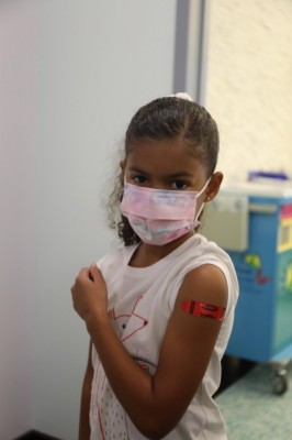 COVID-19 Vaccine for 5-11 year olds given at Cook Children's