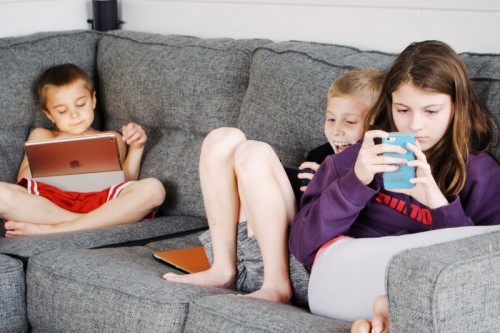 children screen time