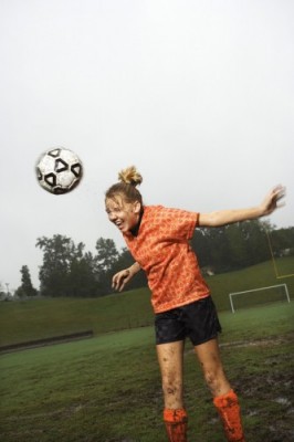 soccer header