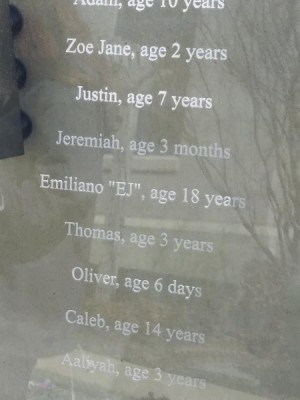 Justin plaque