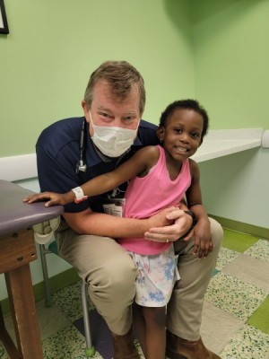 Winnie and Dr. Howrey