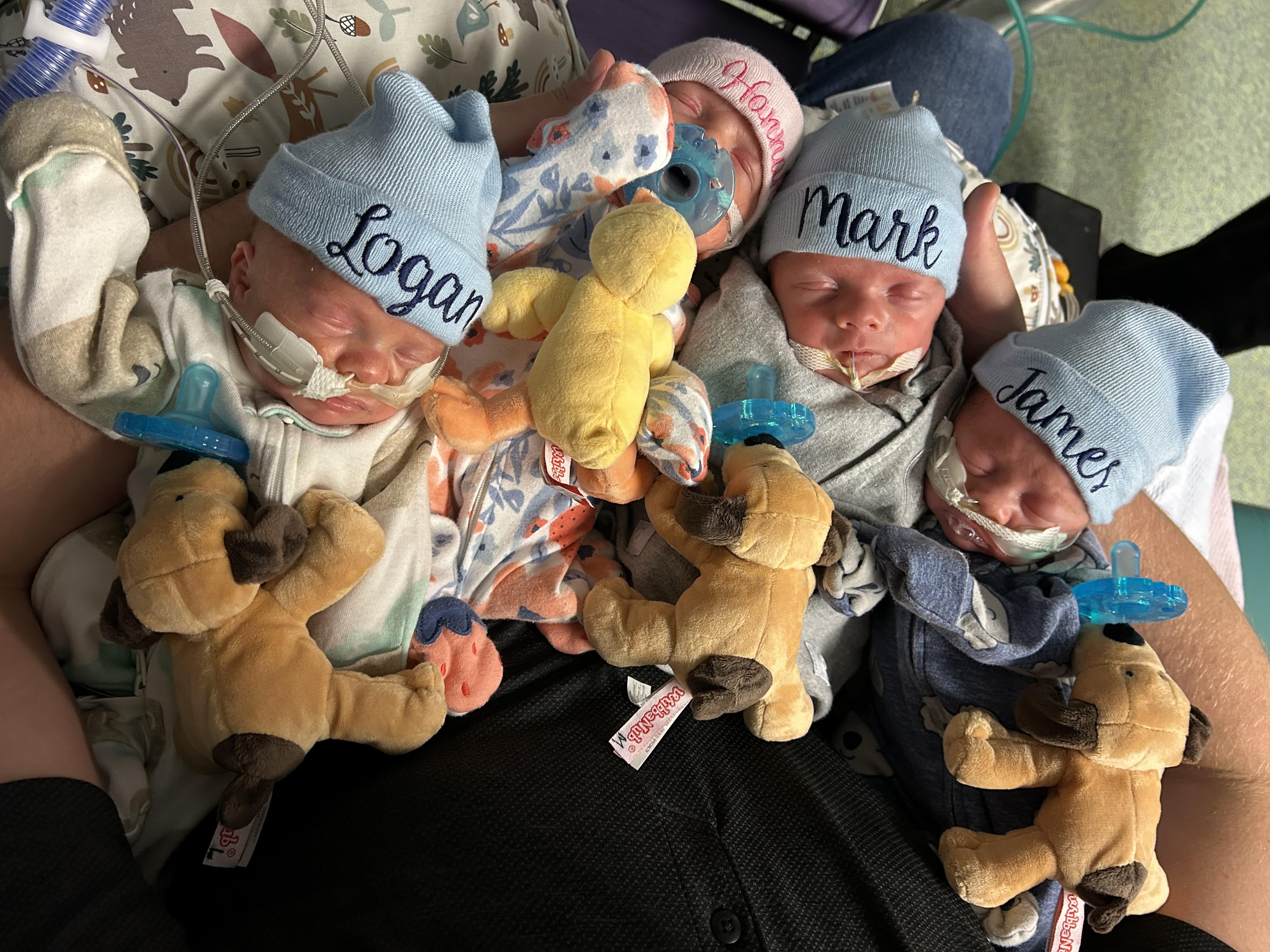 Cook Children's NICU First Quadruplets in Over a Decade