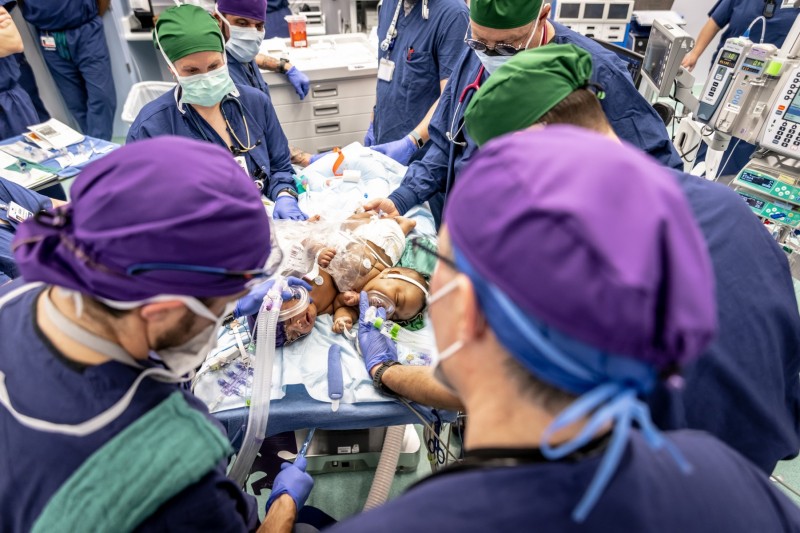 Day of AmieLynn and JamieLynn Surgery