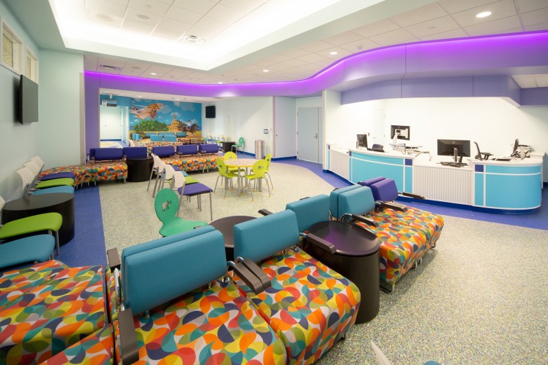The Emergency Department waiting room.