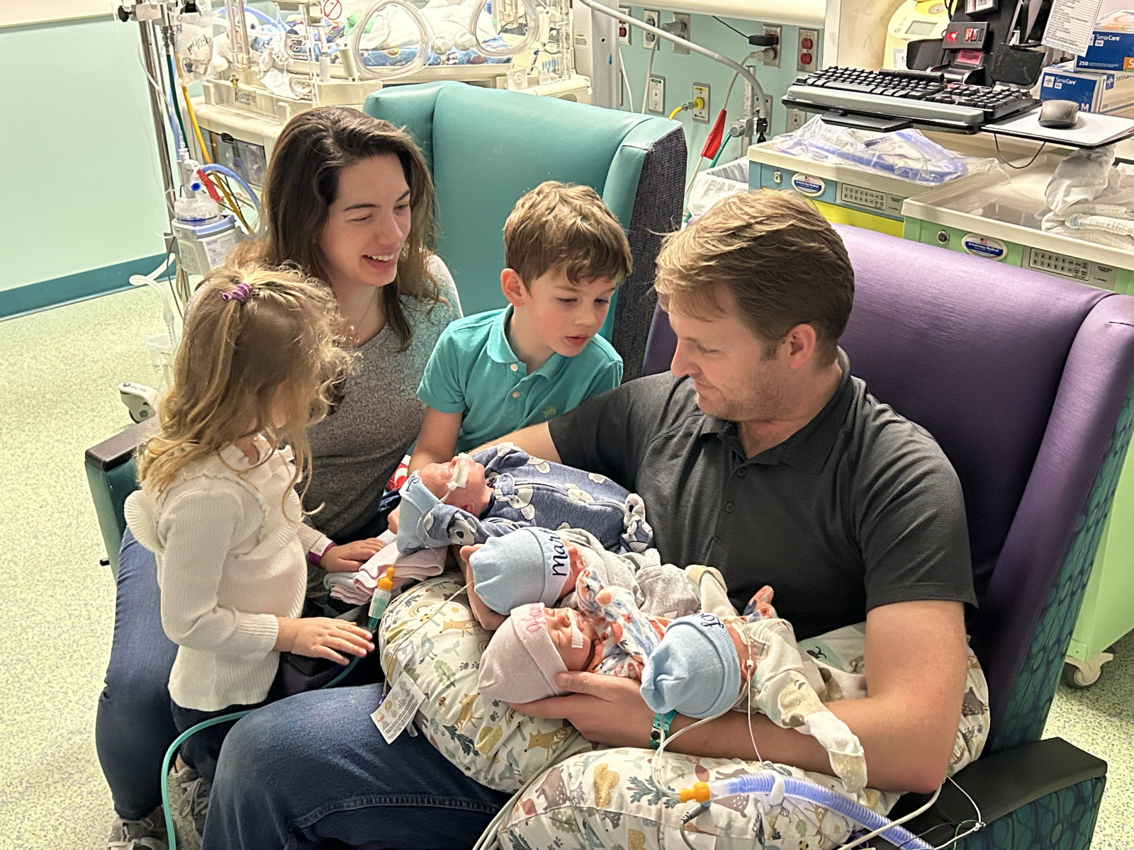 Cook Children's NICU First Quadruplets in Over a Decade