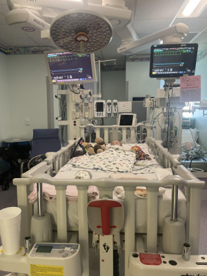 Kitson hospital room