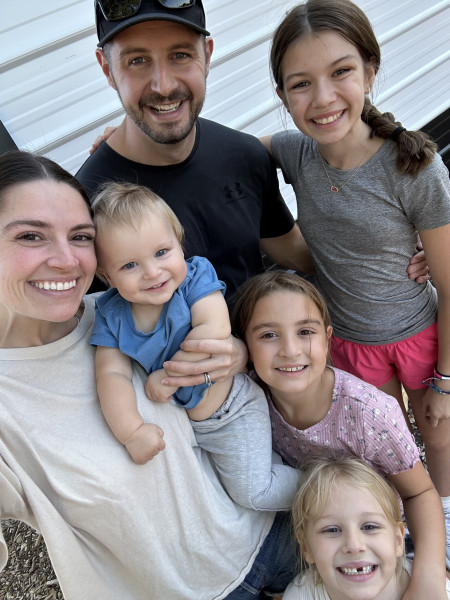 Ace with family