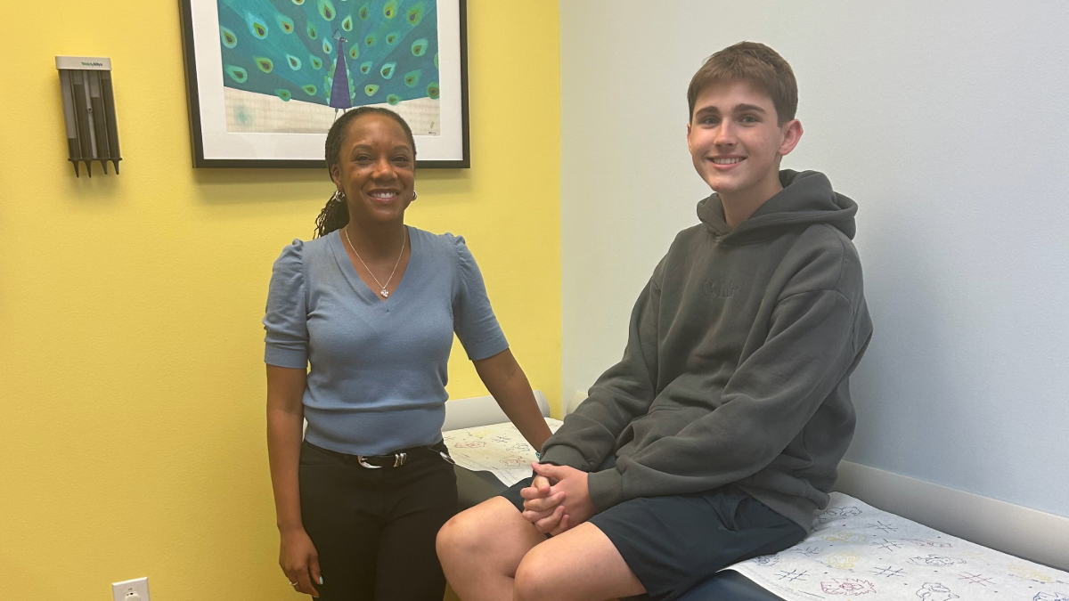 Blain Tewell and Dr. Terrell