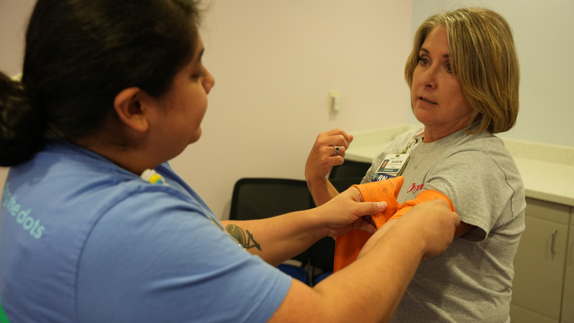 Stop the Bleed training Sharon Evans