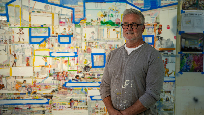Artist Jim Wilson