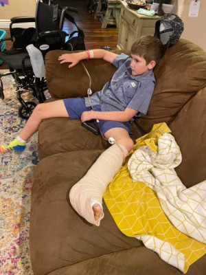 Wyatt at home