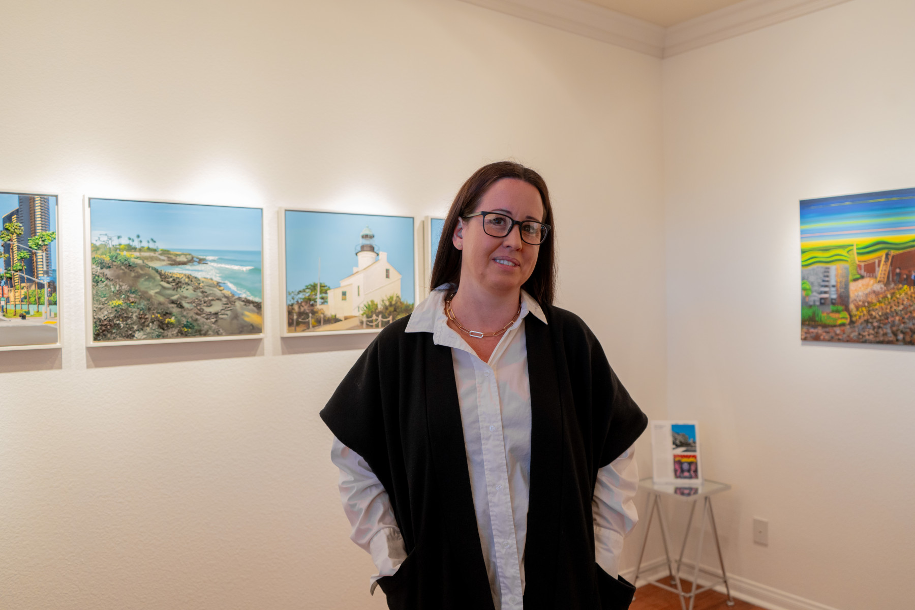 Alumna Comes Full Circle as Curator of President's Art Exhibit