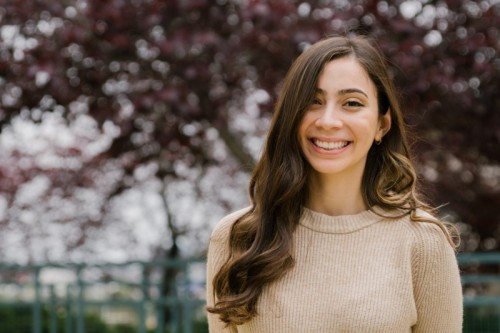 Krystal Alvarez-Hernandez has been named the President’s Outstanding Graduate after previously winning the dean’s award for the College of Humanities, Arts, Behavioral and Social Sciences. Photo by Blair Houk