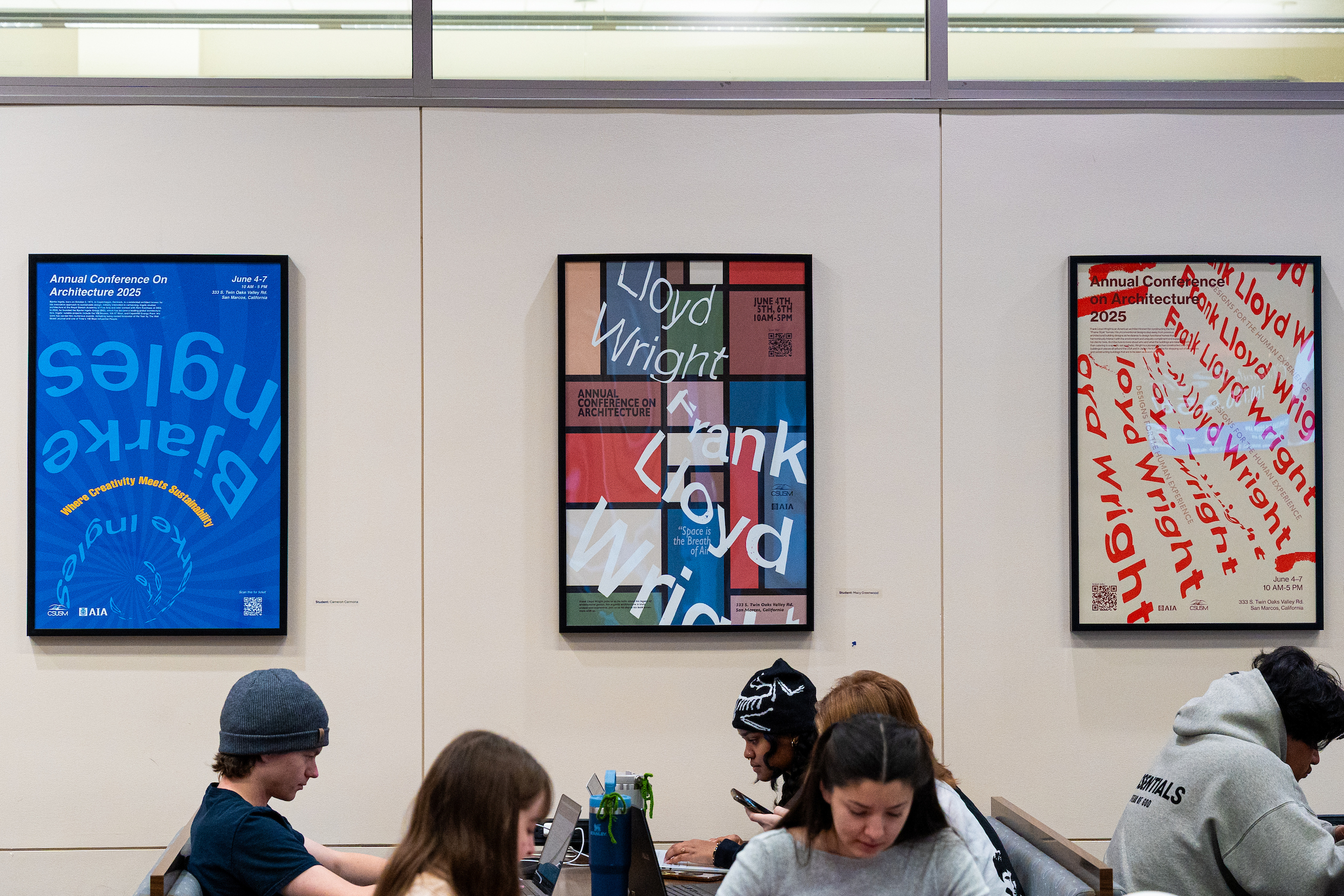 New Gallery Showcases Student Art in Library