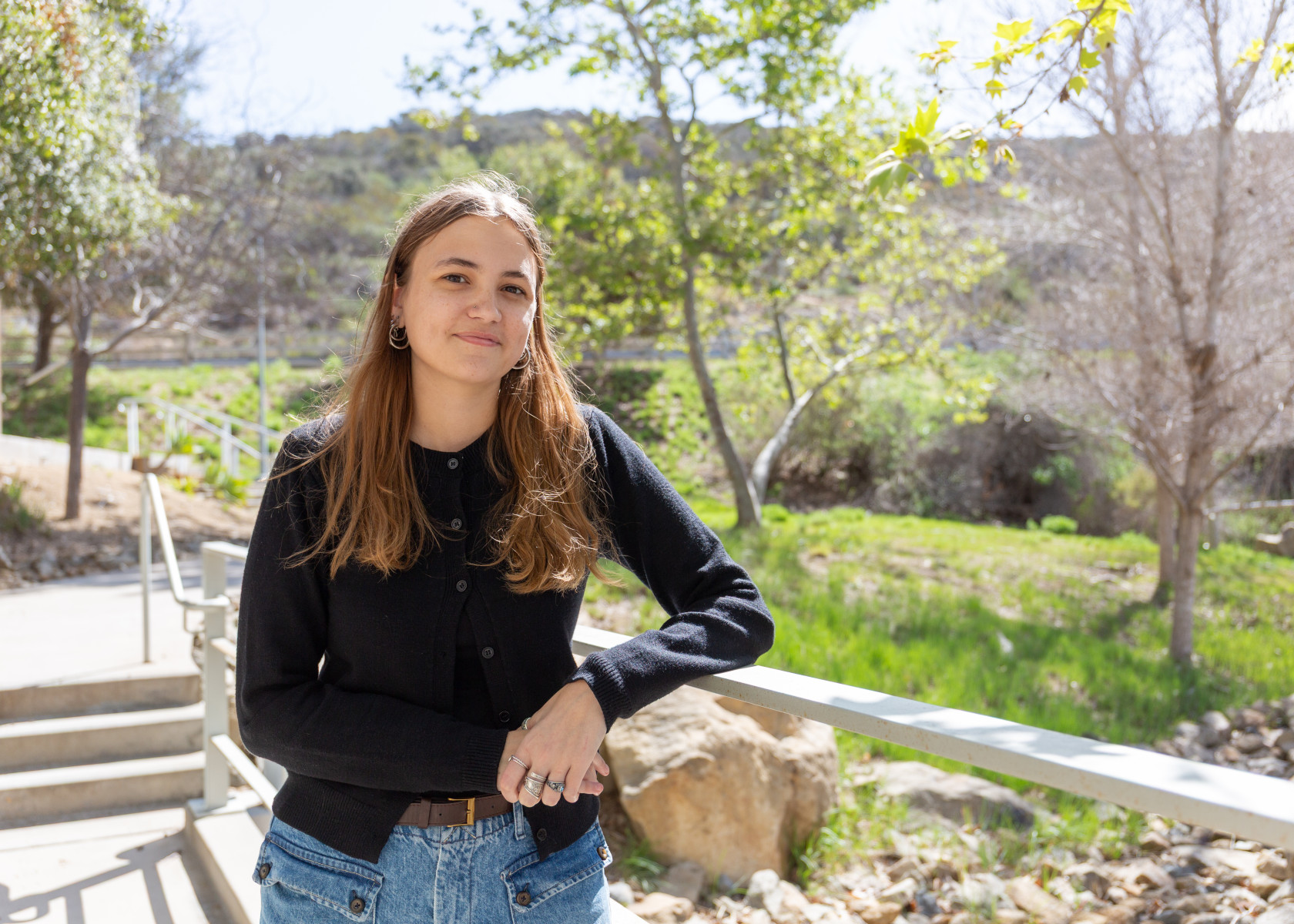 Emmi van Zoest credits Disability Student Services for helping her during her time at CSUSM. Photo by Kirra Robusto Emmi van Zoest credits Disability Student Services for helping her during her time at CSUSM. Photo by Kirra Robusto