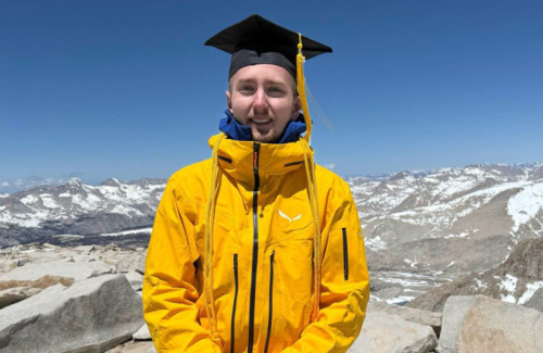CSUSM Software Engineering Graduate Marks Commencement with Mount Whitney Summit