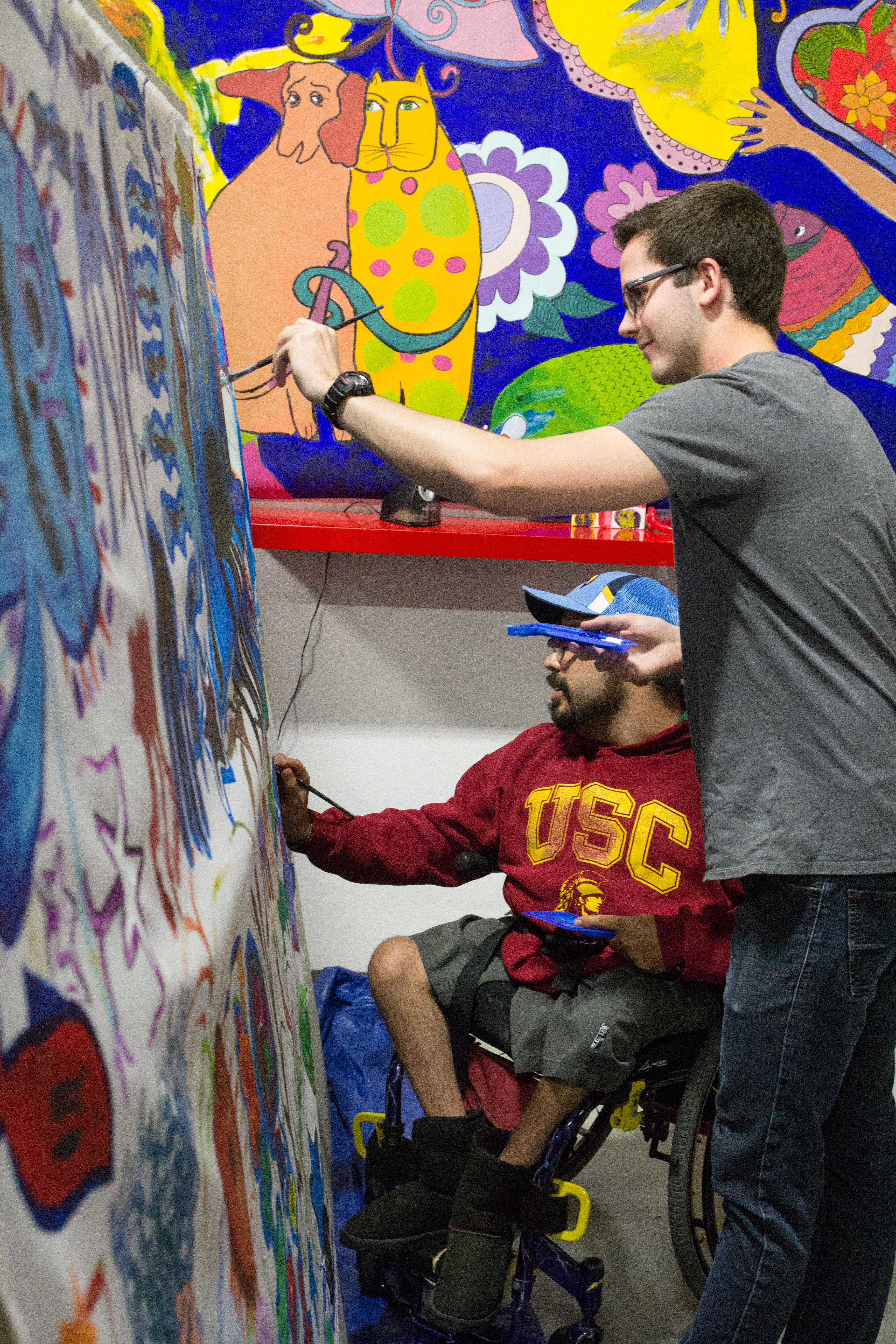 Art Helps Students See beyond Disabilities