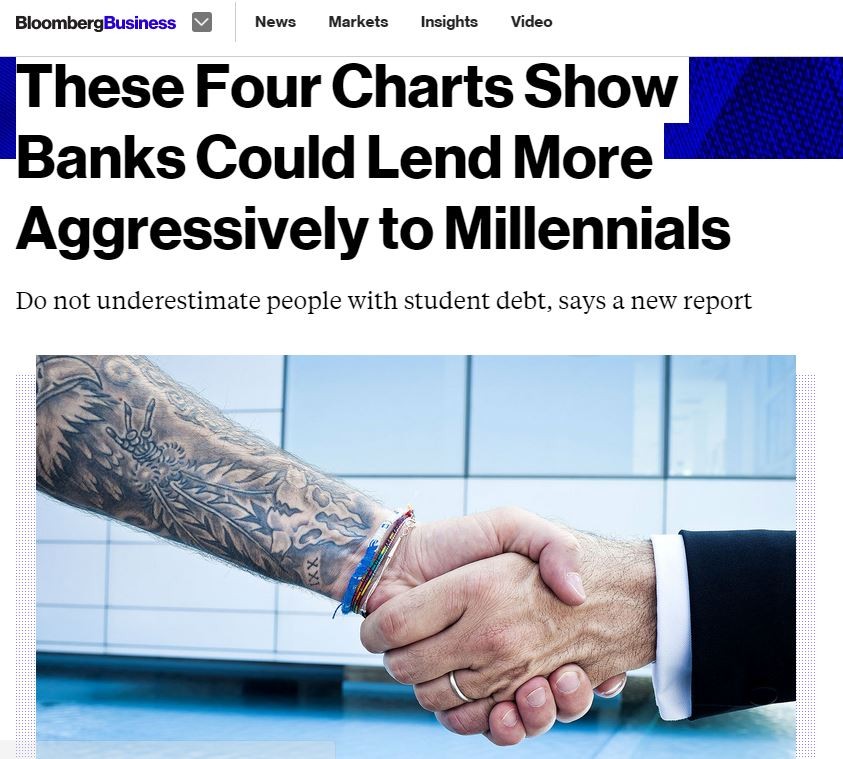 Bloomberg Features TransUnion's Student Lending Study