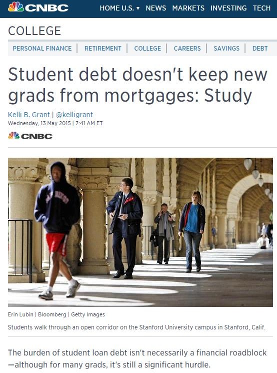 CNBC Features TransUnion&rsquo;s Student Lending Study