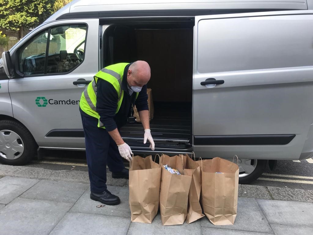 Camden Council and Age UK Camden pilot emergency food delivery measures
