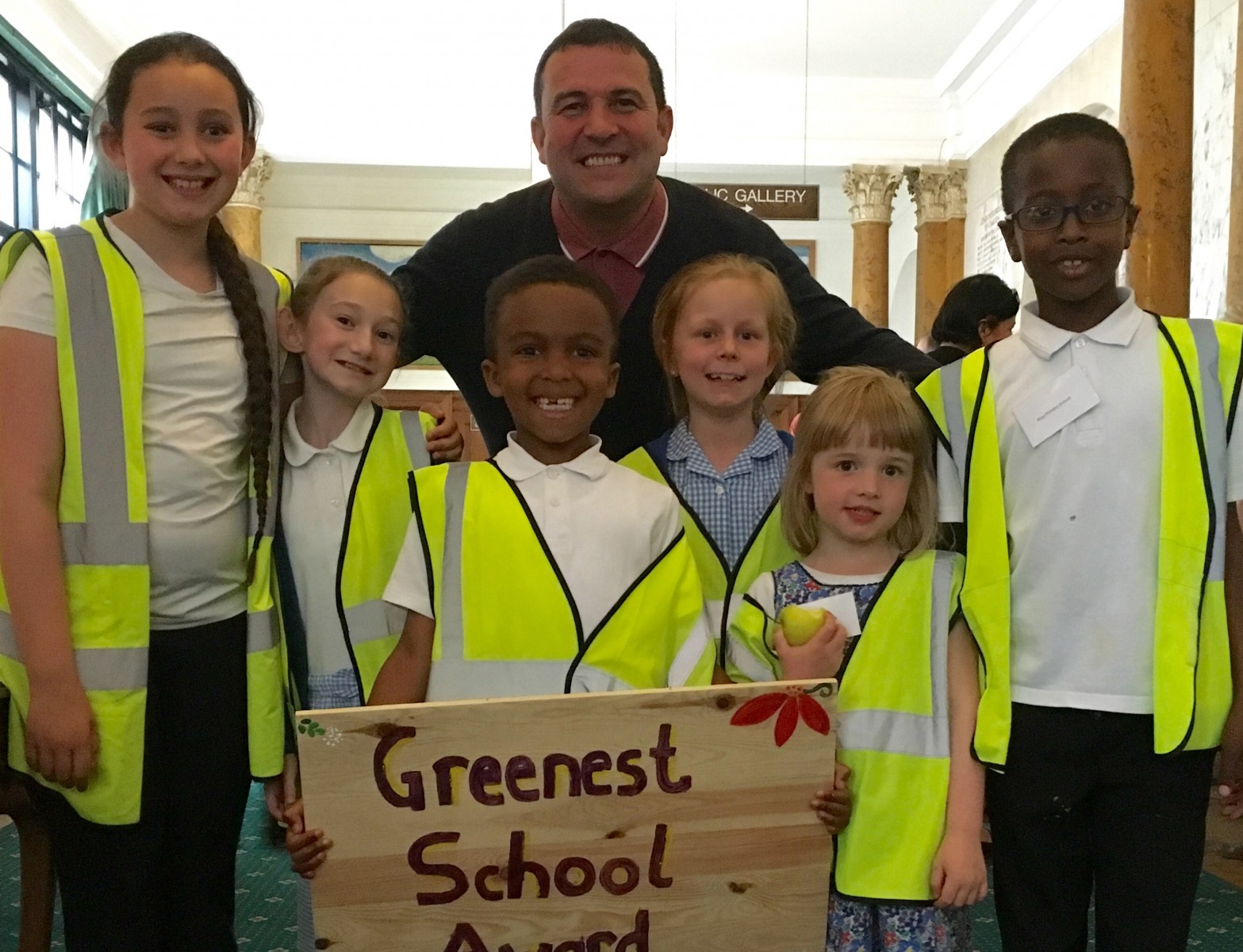 Greenest school award winner