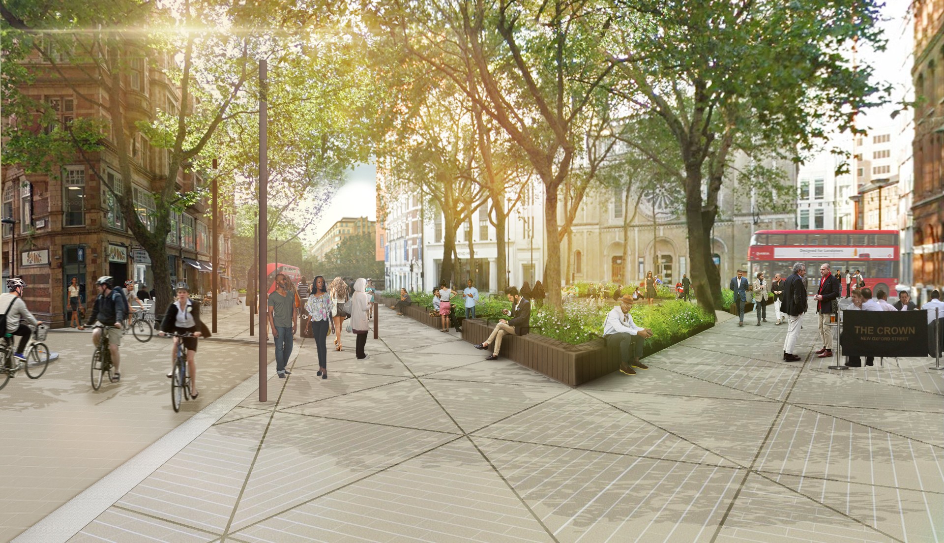 new green public spaces designs confirmed west end new green public spaces designs confirmed west end