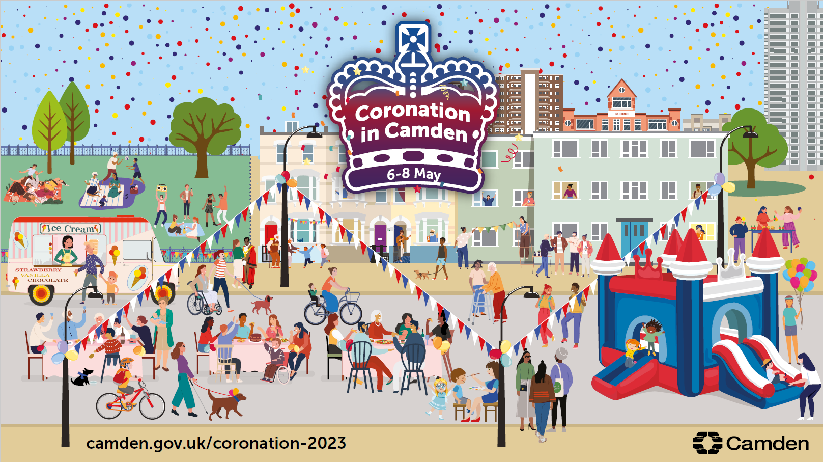Camden gears up for Coronation weekend