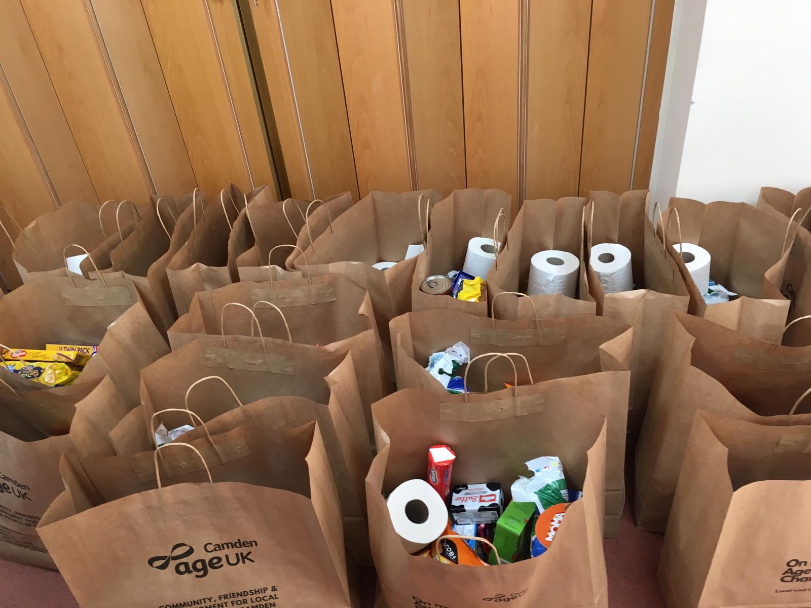 Camden Council and Age UK Camden pilot emergency food delivery measures