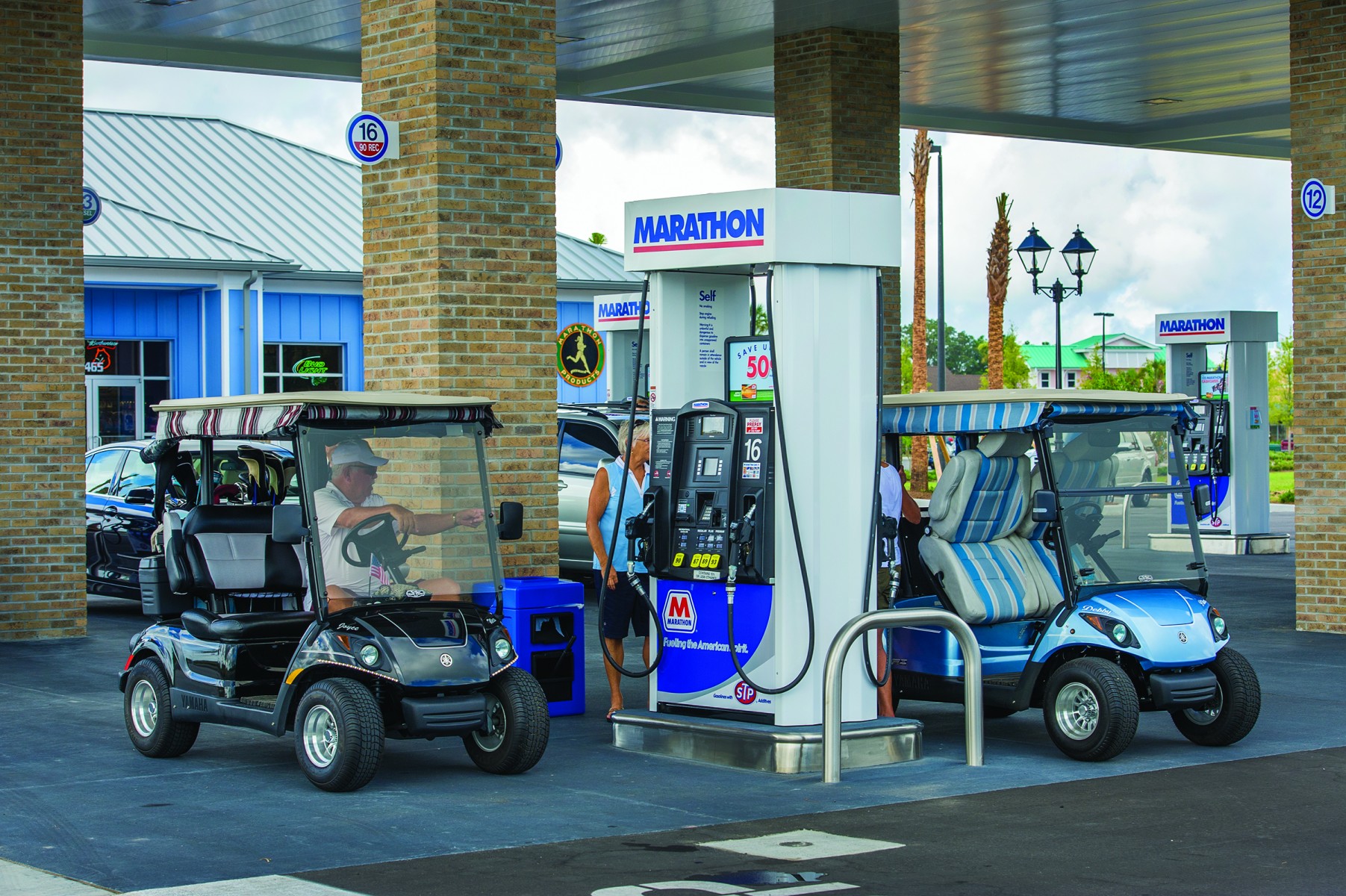 A Station for the Golf Cart Community