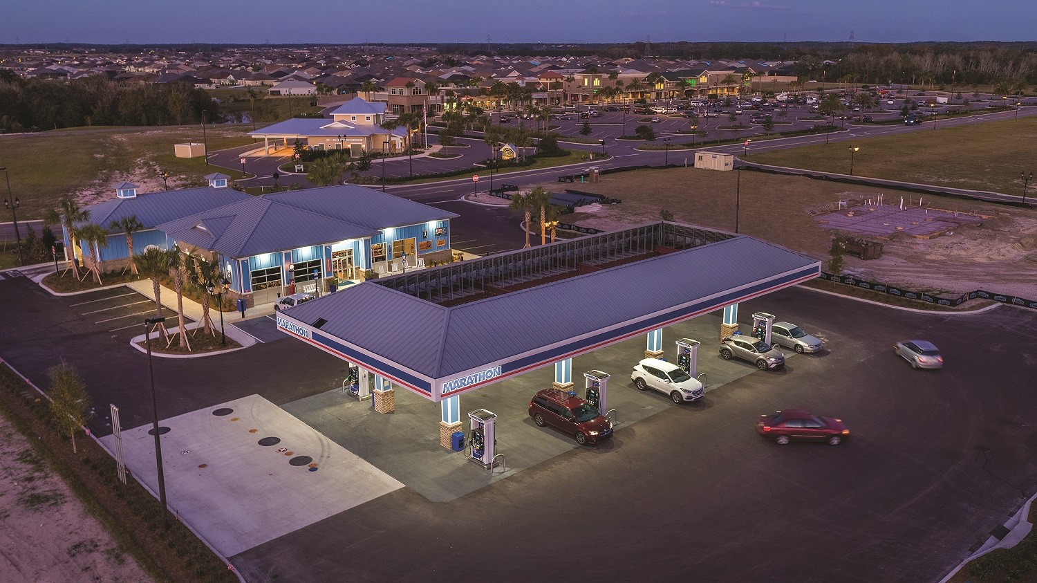 Marathon brand station in The Villages