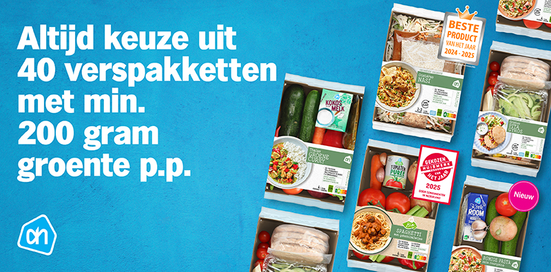 Albert Heijn vernieuwt verspakketten: meer groente, meer gemak, meer