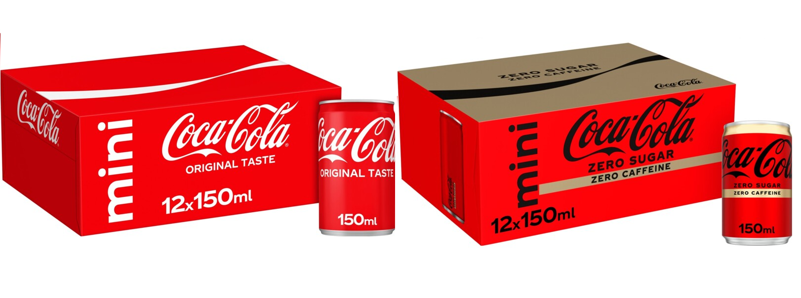 Coca Cola Pag De Garde Belangrijke veiligheidswaarschuwing: Coca-Cola 150 ml (los en 12-pack