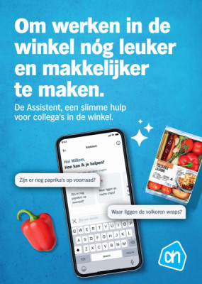 2025-06-05 Albert Heijn AI Assistent voor collegas in de winkel