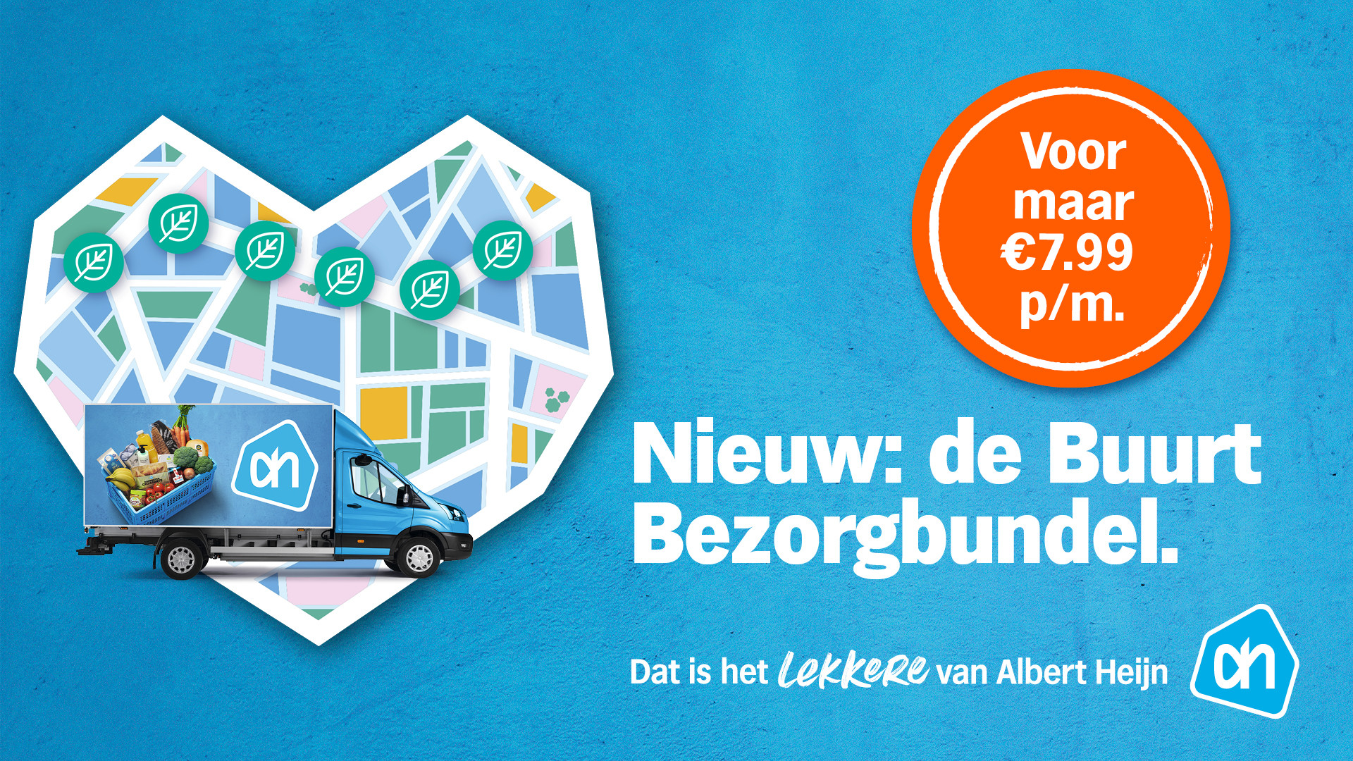 Nieuwe bezorgoptie bij Albert Heijn: samen met de buren kilometers
